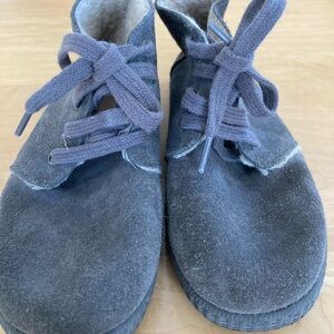 Suede leather booties made in Spain size 12 ( 29 Eu)